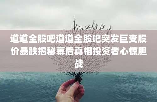 道道全股吧道道全股吧突发巨变股价暴跌揭秘幕后真相投资者心惊胆战