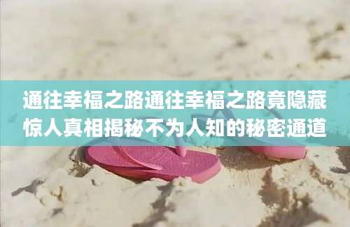 通往幸福之路通往幸福之路竟隐藏惊人真相揭秘不为人知的秘密通道
