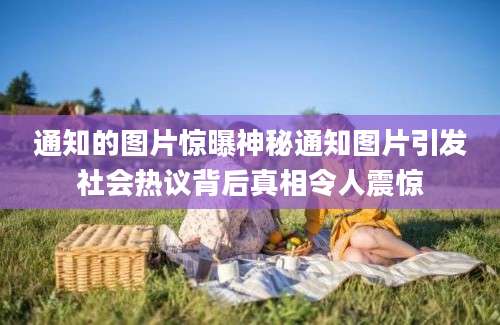 通知的图片惊曝神秘通知图片引发社会热议背后真相令人震惊